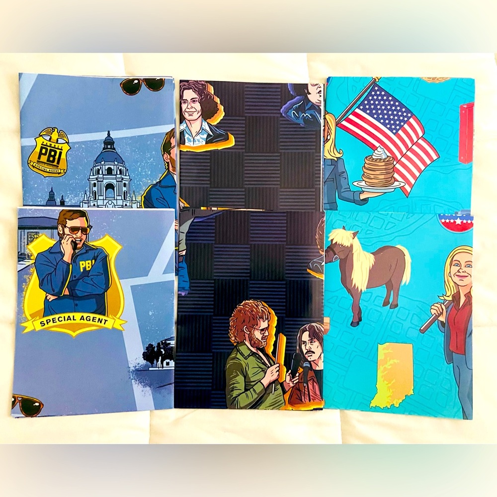 RSVLTS Wrapping Paper Series 1 Parks & Recreation SNL Cowbell 6 Sheets Comedy
